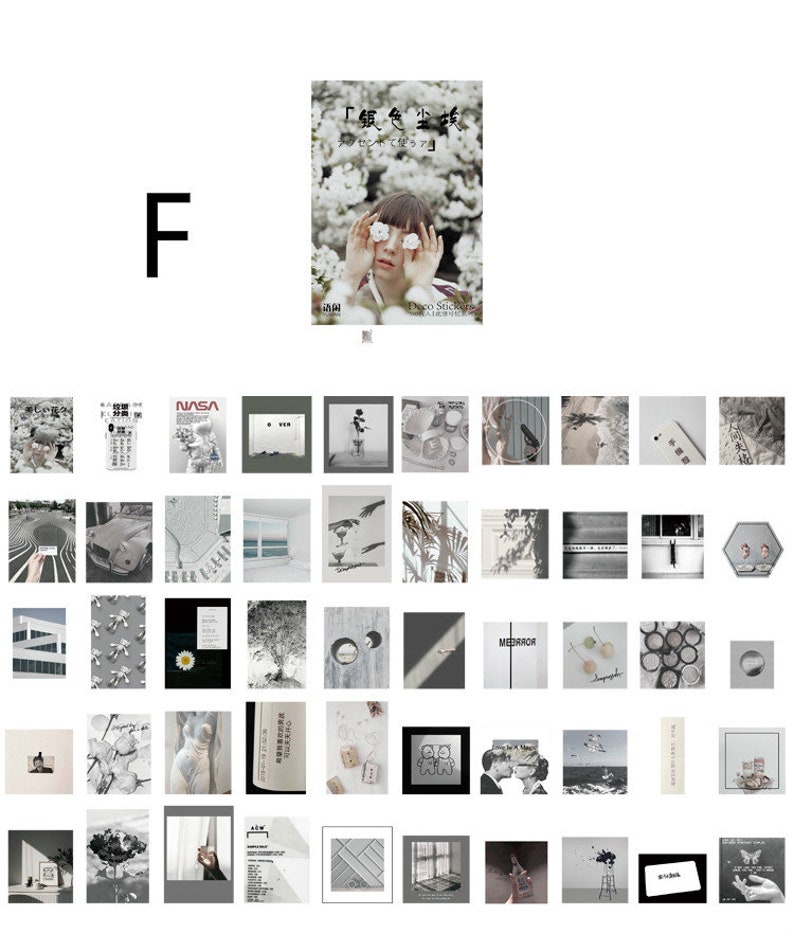 Retro Stickers Scrapbooking Stationery Tool 100pcs A Pack Etsy