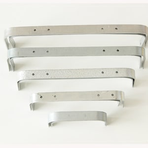 Ein Paar Metall Portemonnaie Rahmen Arzttasche Geldbörse Rahmen mit 6 Messing Schrauben 12cm/16cm/19cm/24cm/29cm/30cm/35cm/41cm