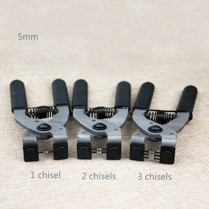 1 Piece Diamond Chisel Punch Pliers 5mm Prong / Three Styles Available