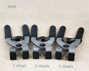 1 Piece Diamond Chisel Punch Pliers 5mm Prong / Three Styles Available