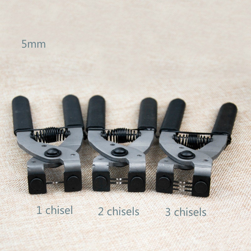 4pcs prong punch hole leather craft stitching tools - select prong