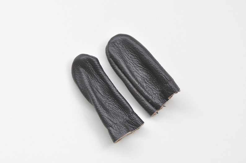 1 Pair Leather Needle Felting Finger Cots/ Finger Guard/Finger Etsy