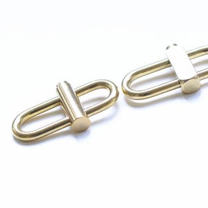 1 Piece Brass Key Rings Unique Key Ring Maker 58mm x 33mm Pick Style