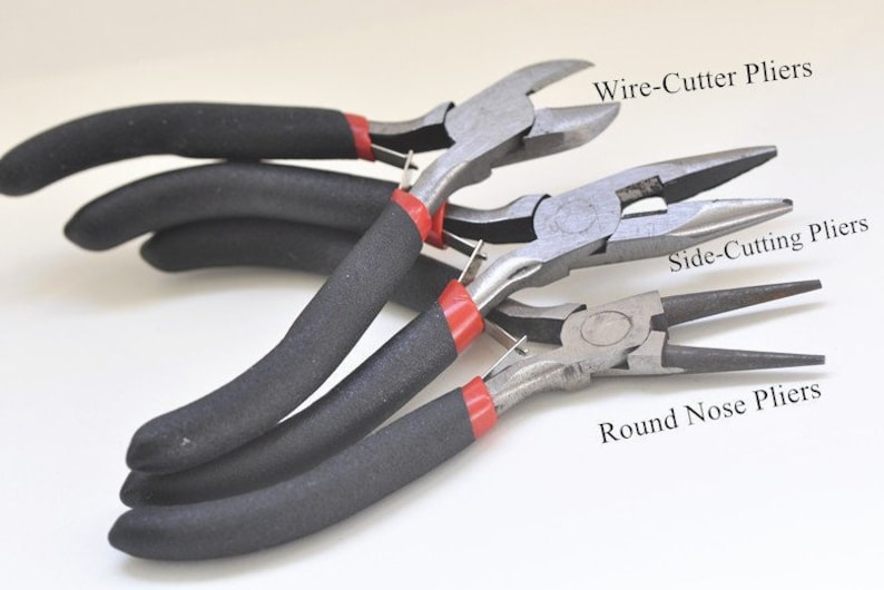 Set of 3 Jewelry Making Pliers Sidecutting Pliers Etsy