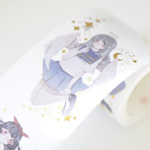 Elegant Girls Washi Tape Planner Scrapbooking Tape 40mm Wide x 3M Long No.12683