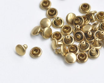 4 Rivetti Ad Anello A D Per Borse In Pelle - Kit Conversione Tracolla - Accessori Fai Da Te - Foto 7