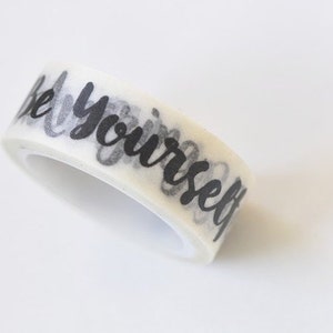 Inspirerende citaat maskeren Washi Tape 15 mm x 5 M No.12411