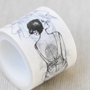 Elegant Lady Washi Tape Japanse afplaktape 30 mm x 5 m nr. 12138