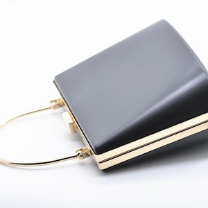 1 Stück Box Geldbörse Rahmen mit Griff Clutch Bag Rahmen 19 cm x 13 cm