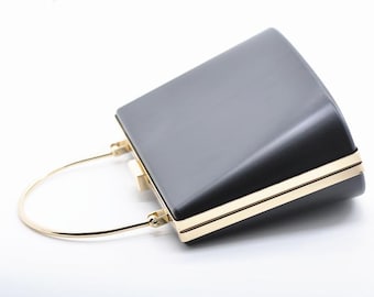 1 Piece Box Purse Frame With Handle Clutch Bag Frame 19cm x 13cm ( 7"x5")