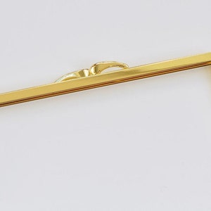 17cm Gold Purse Frame Clutch Purse Frame Bag Hanger 17.5 x 6.5cm