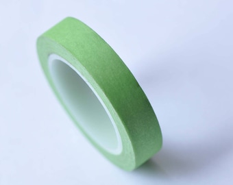 Skinny Green Washi Tape Masking Tape 10mm x 10M Roll No.12759