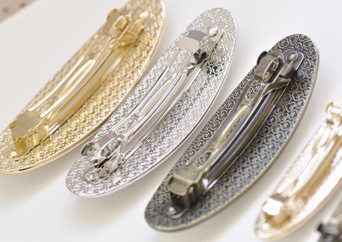 1ピースヘアクリップブランクヘアピンツール65MM / 92MMカラーを選択