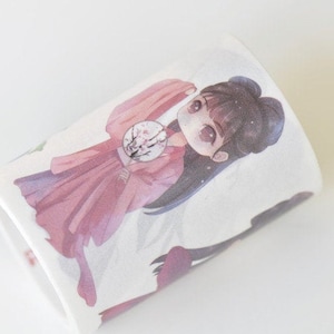 Lovely Girls Ancient Asia Girls Masking Tape 55mm x 3M No.10973