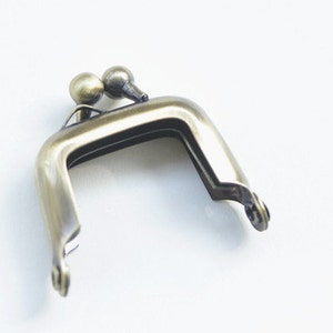 Mini Metall Geldbörsengestell /Henkel Geldbörsenrahmen 4cm