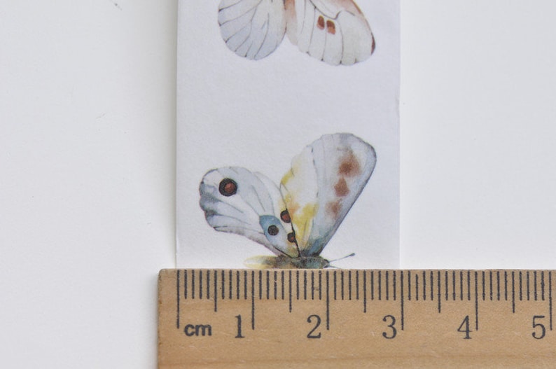 Colorful Butterfly Masking Tape Decorative Adhesive Tape 30mm x 3M No.10564