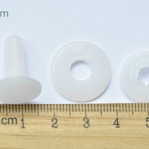 Plastic Animal and Doll Joints For Teddy Bear 5 Sets A Pack Pick Size image 3