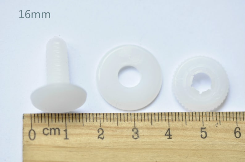 Plastic Animal and Doll Joints For Teddy Bear 5 Sets A Pack Pick Size image 3