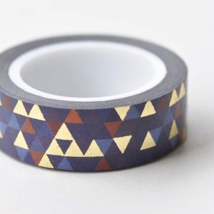 Triangle Pattern Washi Tape Wallpaper 15mm wide x 10M No.12155