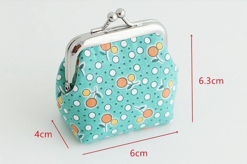6.5cm X 3.5cm 2 1/2 X 1 Mini Coin Purse Bag Etsy