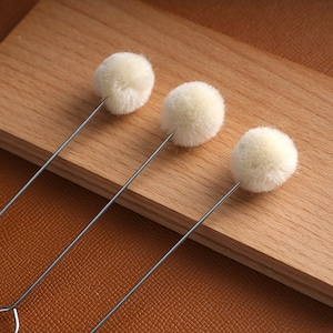 10pcs Wool Leather Painter Leather Project Tool 128mm