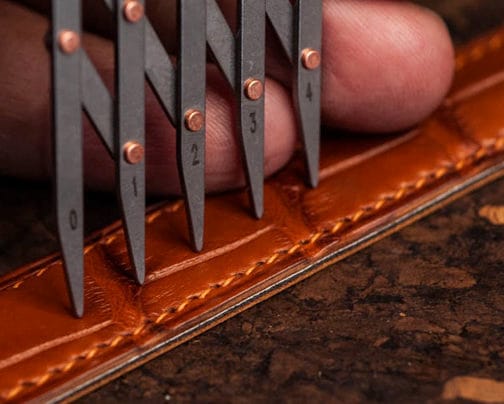 Stainless Steel Leather Ruler Equidistant Tool Pick Style - Etsy