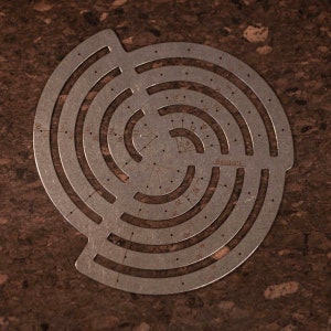Steel Circular Ruler 131mm