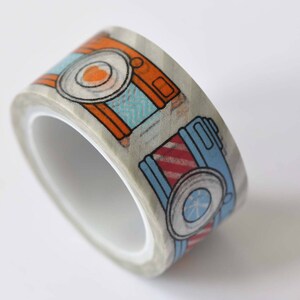 Cartoon Camera Washi Tape Masking Tape 20mm Wide x 5M Roll No.12468