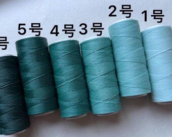 1 pieza de hilo encerado plano de 0,5 mm para pulseras, 80 metros, rollo de color a elegir