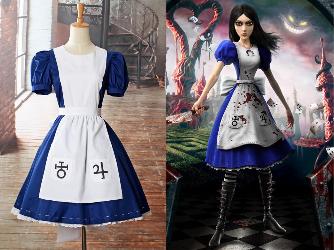 Alice: Madness Returns game Cosplay Alice Outfit - Etsy