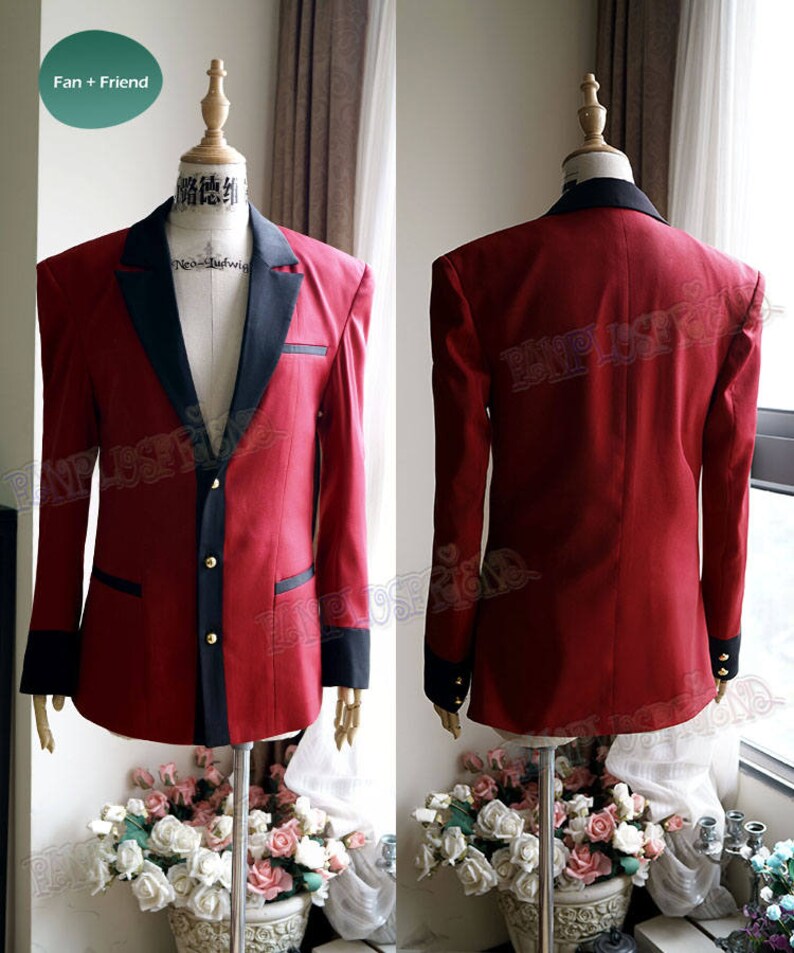 Kakegurui Cosplay Kaede Manyuda School Uniform Kostuum Set afbeelding 3