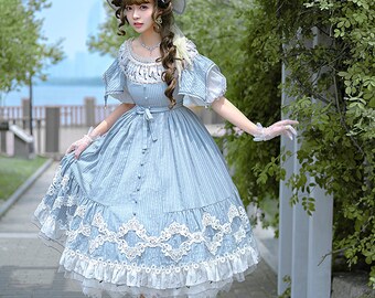 Classic Lolita Elegant Short Sleeves 