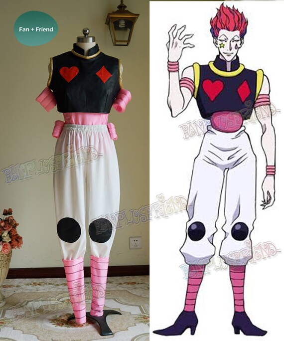 hunter hunter cosplay hisoka costume etsy