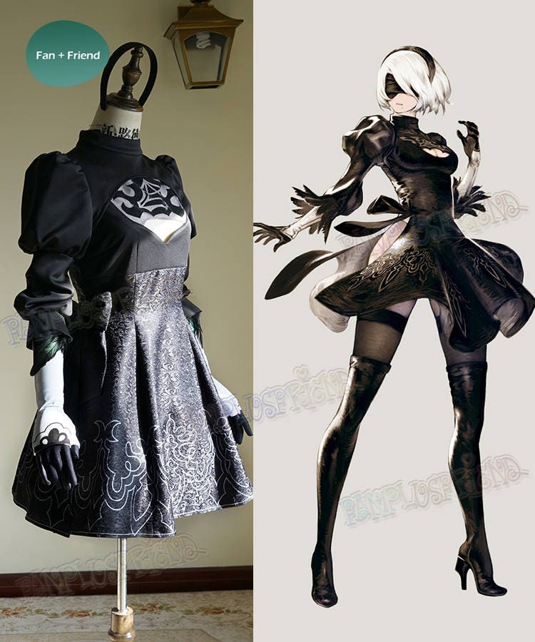 Nier Automata. Game Cosplay Yorha No.2 Type B 2B Costume - Etsy