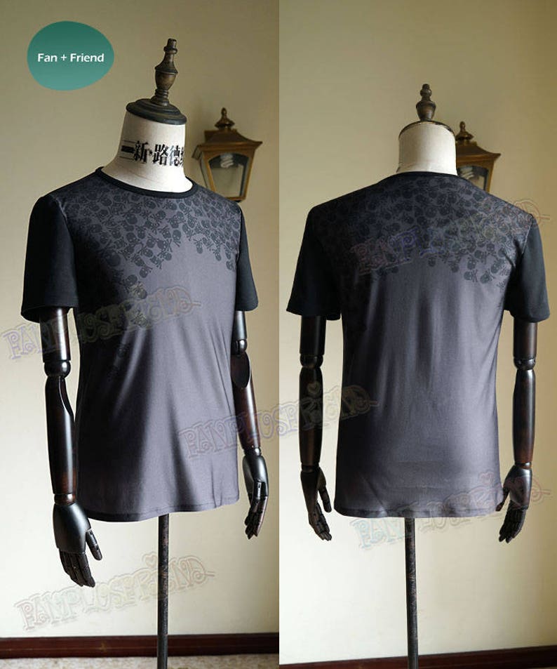 Noctis Lucis Caelum Shirt Costume Cosplay Game Final Fantasy XV FF15