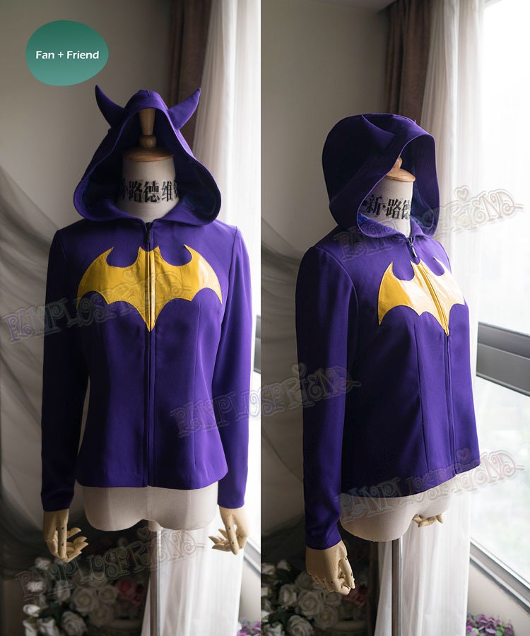 Batgirl Cosplay Hoodie Costume - Etsy Finland