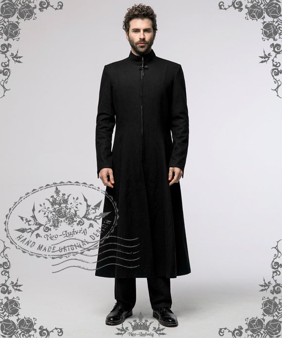 gothic wool coat