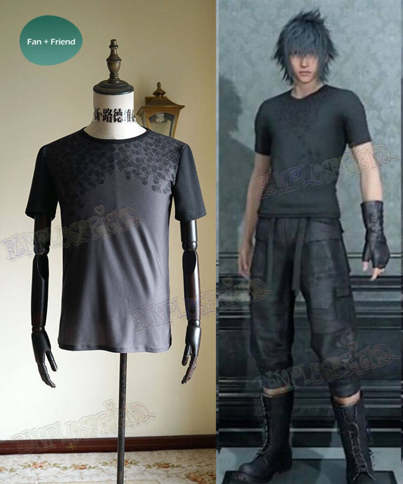 Noctis Lucis Caelum Shirt Costume Cosplay Game Final Fantasy XV FF15