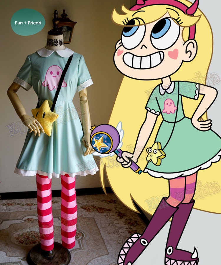 Star vs. The Forces of Evil Cosplay Star Butterfly Dress Set - Etsy México Star vs. The Forces of Evil Cosplay Star Butterfly Dress Set - Etsy México