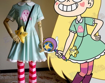 Star vs. The Forces of Evil Cosplay, Star Butterfly Dress Set