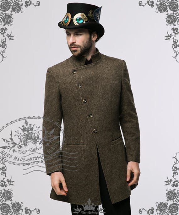 Afsnijden stromen Overdreven Steampunk Dandy Bias Victoriaanse Wol Blend Jas voor Man - Etsy Nederland Afsnijden stromen Overdreven Steampunk Dandy Bias Victoriaanse Wol Blend Jas voor Man - Etsy Nederland