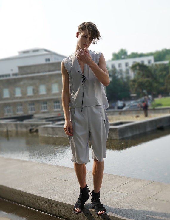 Vintage Silk Shorts Silk Pajamas Shorts 