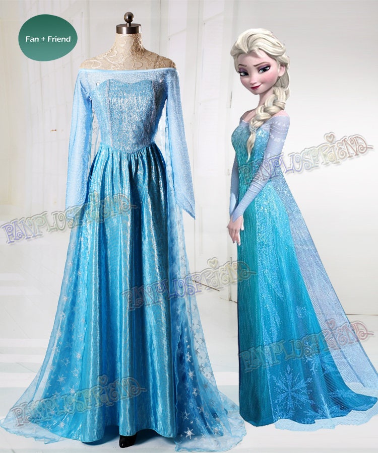 elsa costume adults uk