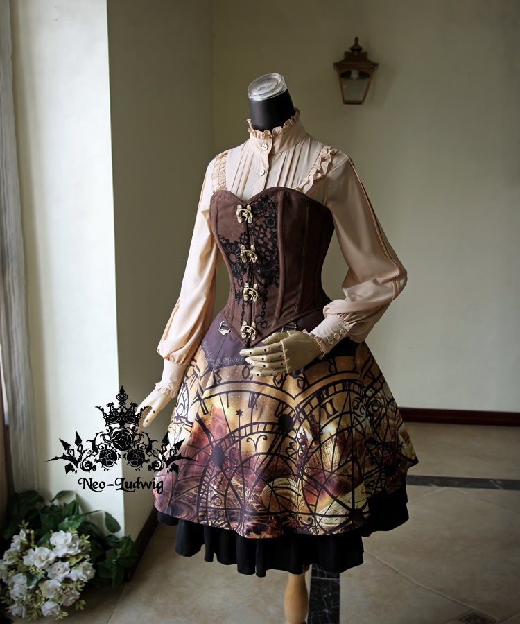 Jolloe Steampunk Overbust Corset main image 1
