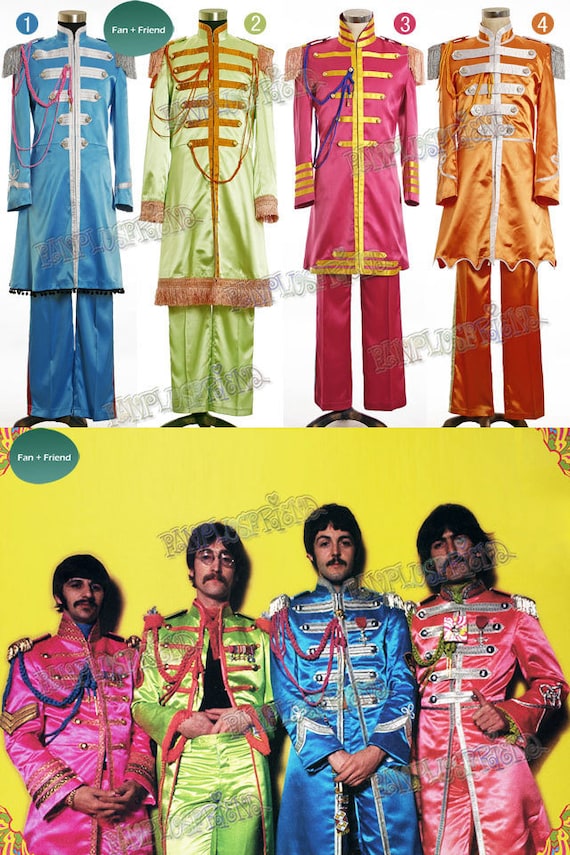 Sgt.Pepper The Beatles Costume Outfit4version