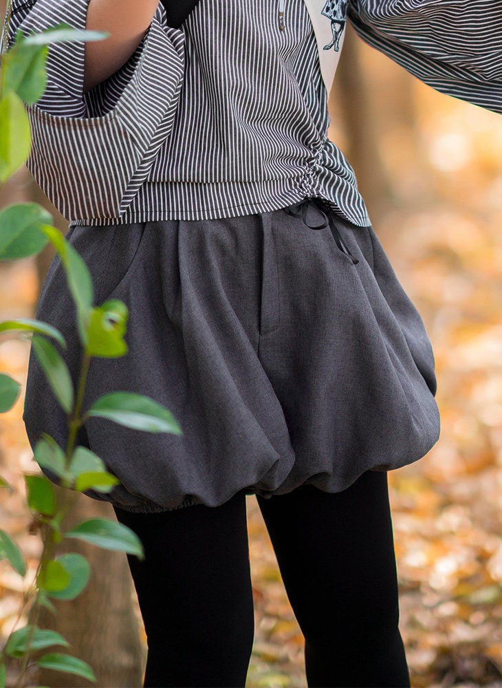 Vintage Steampunk Women Shorts Spring 