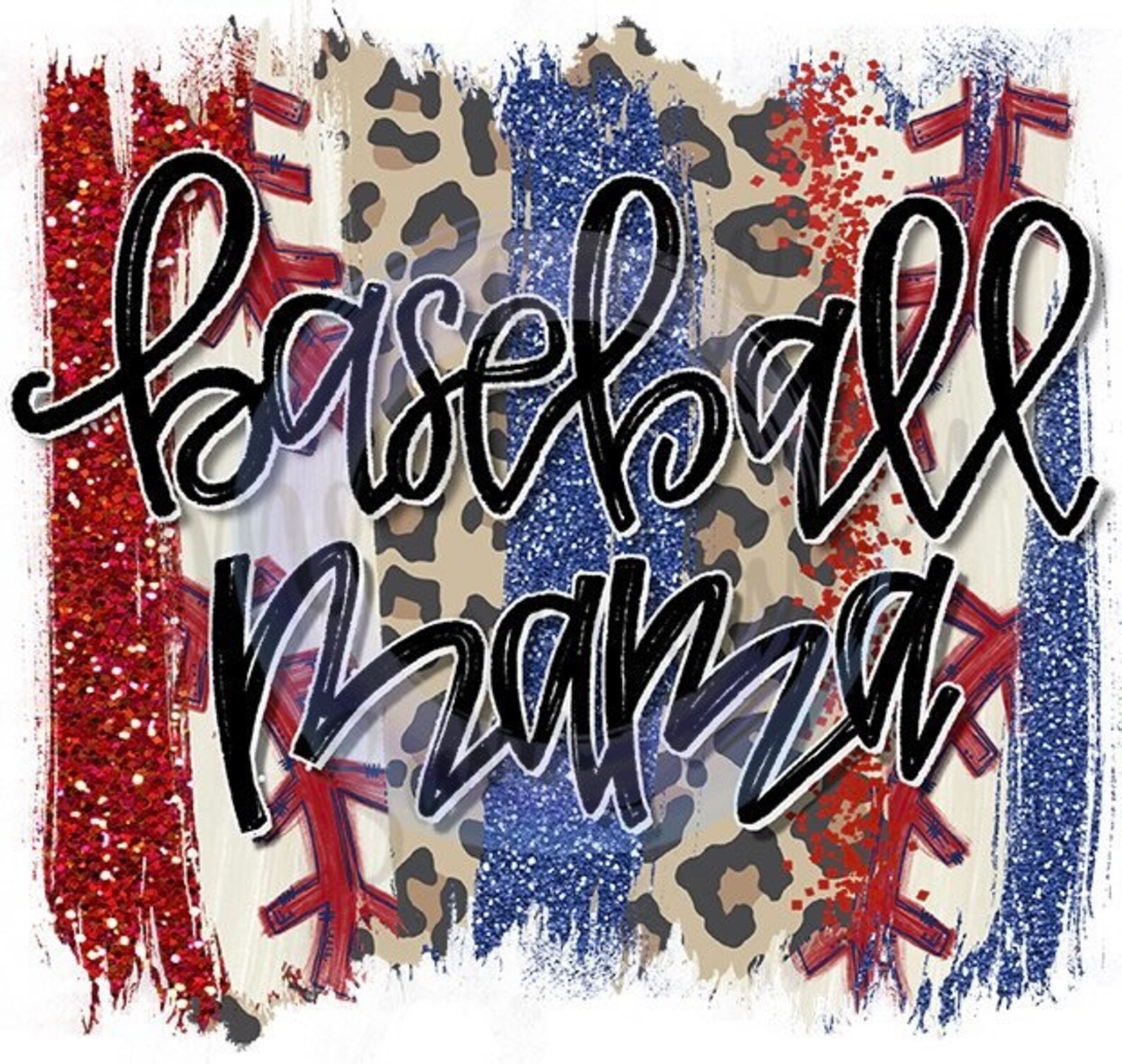 Baseball Mama Sublimation Transfer Ready to Press Etsy