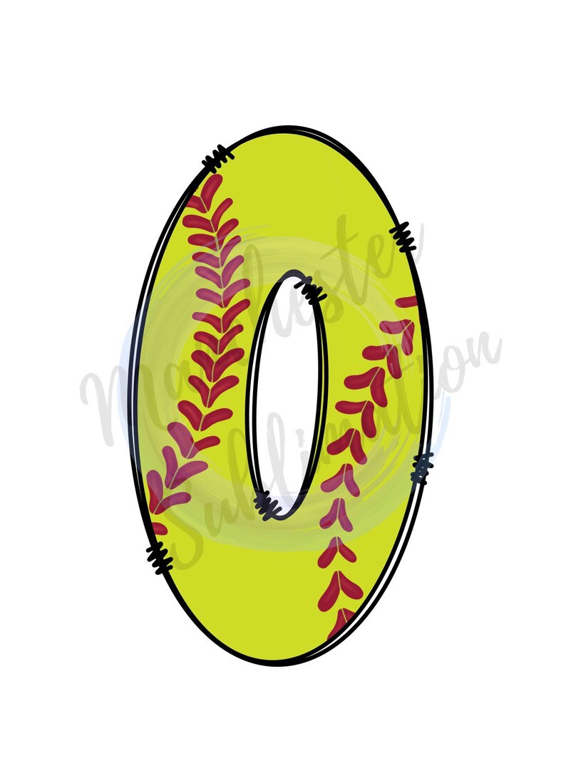 Softball Numbers Softball Sublimation Transfer Ready to Press Etsy
