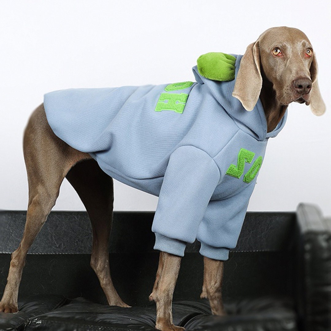 Dog Hoodie, Large Dog Clothes, Dog Coat, Comfortable Hoodie, Pitbull
