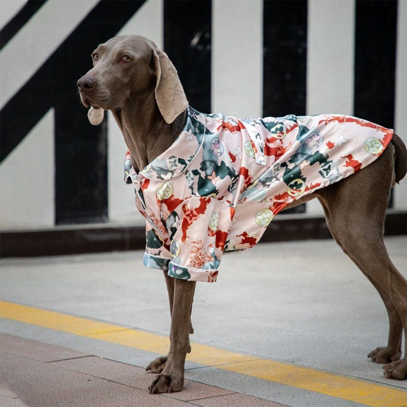 Medium and Large Dog Hawaiian Shirts, Large Dog Jackets, Dog Tshirts